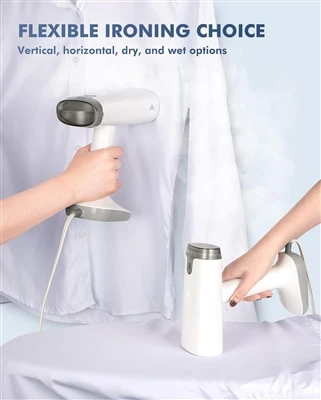 The role of steam flow in a garment steamer The role of steam flow in a garment steamer